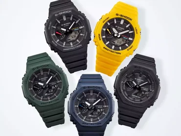 G-SHOCK GA-B2100 Bluetooth ゴールド/ブラック Casio G-Shock Classic GA-B2100-1A1ER - Бренд Casio - Годинники