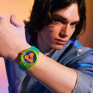 Swatch Neon Wave SUSJ404 - Бренд SWATCH - Годинники