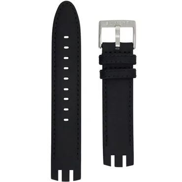 Swatch Black Leather Irony New Big AYTS001