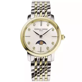 Frederique Constant Classics Slimline Ladies Moonphase FC-206MPWD1S3B