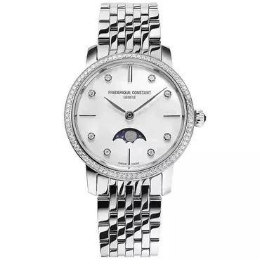 Frederique Constant Classics Slimline Ladies Moonphase FC-206MPWD1SD6B