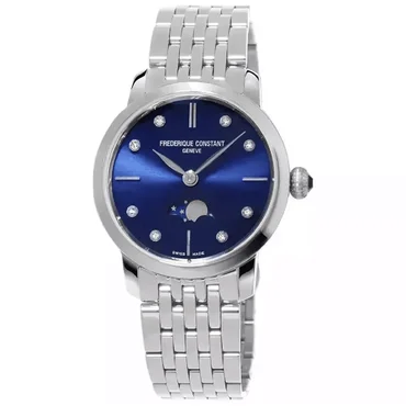 Frederique Constant Classics Slimline Ladies Moonphase FC-206ND1S26B