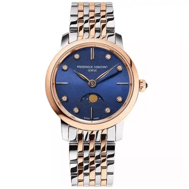 Frederique Constant Classics Slimline Ladies Moonphase FC-206ND1S2B