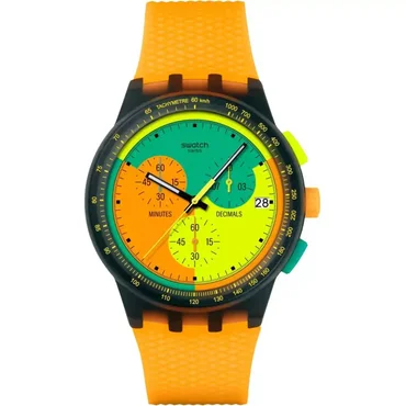 Swatch Neon Signal Flag SUSB422