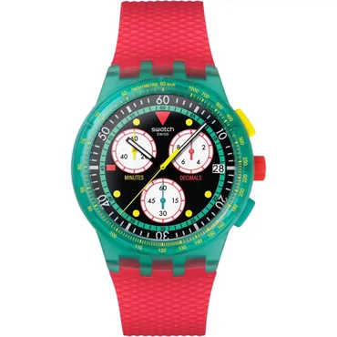 Swatch Neon Emerald Chrono SUSG409