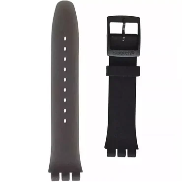Swatch New Gent Dipblack Plastic Strap ASUOB116