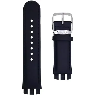 Swatch Black Leather - Irony Nabab AYN001