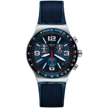 Swatch Blue Grid YVS454