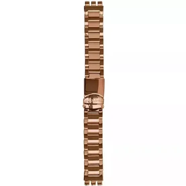 Swatch Charcoal Medal Rose Strap AYGG704G