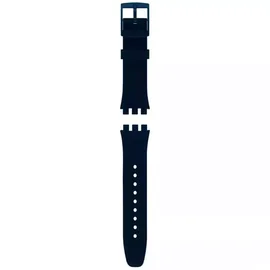 Swatch Chrono Plastic Blue Silicone Strap ASUSN401