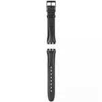 Swatch Gent Black Leather Strap AGB750