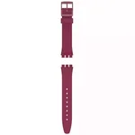 Swatch Gent Dark Red Silicone Strap AGR405