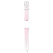 Swatch Originals Gent White-Pink Silicone Strap AGE714