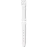 Swatch Gent White Silicone Strap AGW151O