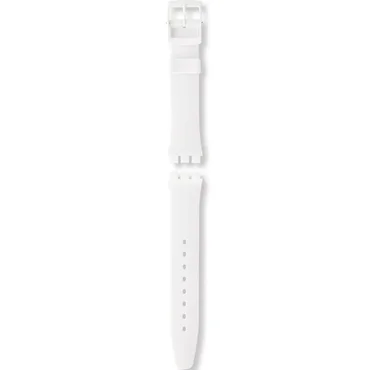 Swatch Gent White Silicone Strap AGW151O