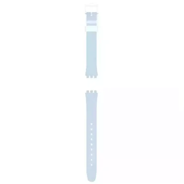 Swatch Lady Light Blue Silicone Strap ALK396