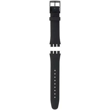 Swatch New Gent Black Plastic Strap ASO29B000
