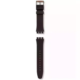 Swatch New Gent Brown Silicone Strap ASUOC700