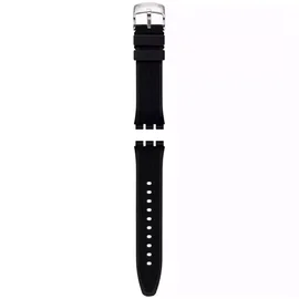 Swatch Sistem51 Irony Black Rubber Strap AYIS403