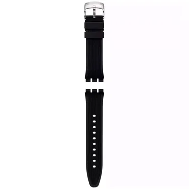 Swatch Sistem51 Irony Black Rubber Strap AYIS403
