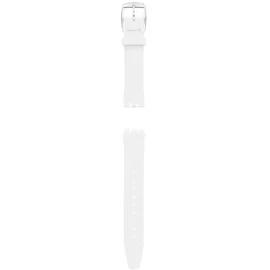 Swatch Skin Irony White Silicone Strap ASYXS108