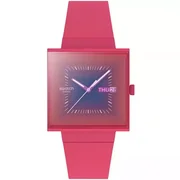 Swatch Squarely Berry SO34R700
