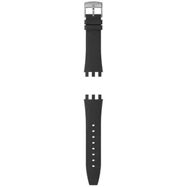 Swatch Strap Chrono Automatic, Black/Leather ASVGK001