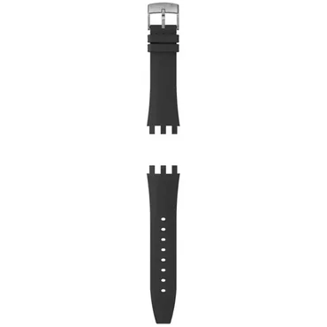 Swatch Strap Chrono Automatic, Black/Leather ASVGK001