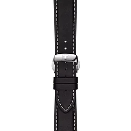 Tissot Official Black Leather Strap Lugs 21 mm T852.044.599