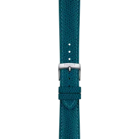 Tissot Official Turquoise Leather Strap Lugs 18 mm T852.049.059