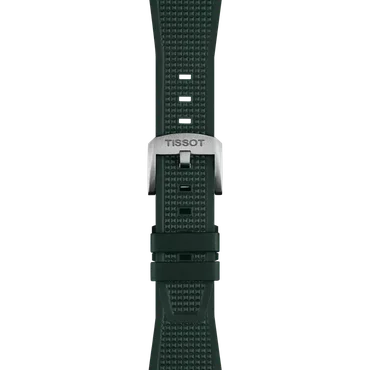 Tissot Official PRX 40mm Dark Green Rubber Strap T852.050.987