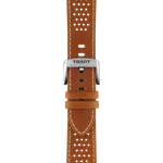 Tissot Official Light Brown Leather Strap Lugs 22 mm T852.051.017