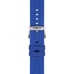 Tissot Official Blue Silicone Strap Lugs 22 mm T852.051.021