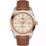 Tissot Gentleman Powermatic 80 Silicium Solid 18K Gold bezel T927.407.46.261.00