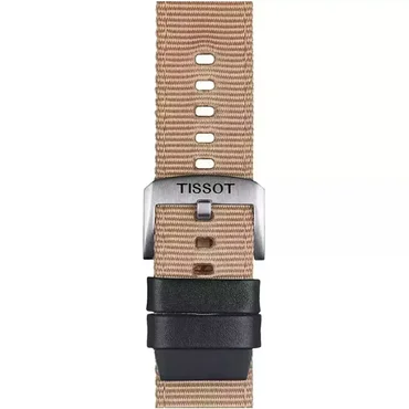 Tissot Official Beige Fabric Strap Lugs 22 mm T852.046.752