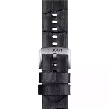 Tissot Official Black Leather Strap Lugs 22 mm T852.046.775