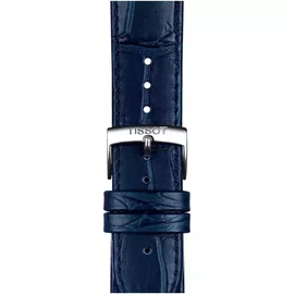 Tissot Official Blue Leather Strap Lugs 20 mm T852.041.534