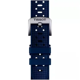 Tissot Official Blue Rubber Strap 20 mm T852.049.963