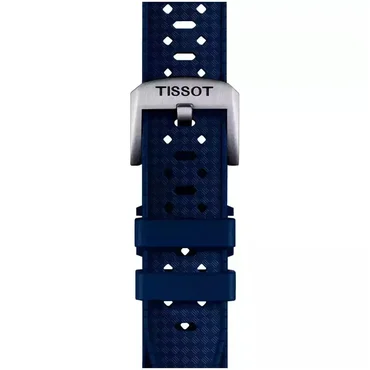 Tissot Official Blue Rubber Strap 20 mm T852.049.963