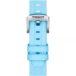 Tissot Official Blue Silicone Strap Lugs 18 mm T852.047.450
