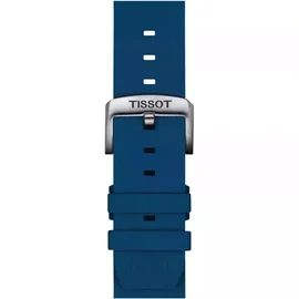 Tissot Official Blue Silicone Strap Lugs 22 mm T852.047.175
