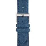 Tissot Official Blue Textile Strap Lugs 22 mm T852.046.781