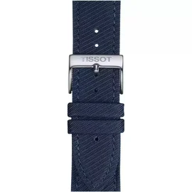 Tissot Official Blue Textile Strap Lugs 22 mm T852.046.783