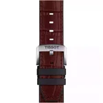 Tissot Official Brown Leather and Rubber Parts Strap Lugs 22 mm T852.046.767