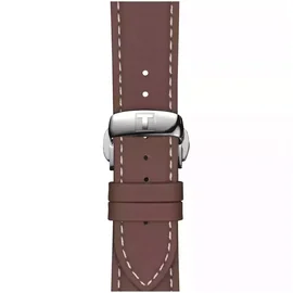 Tissot Official Brown Leather Strap Lugs 21 mm T852.044.597