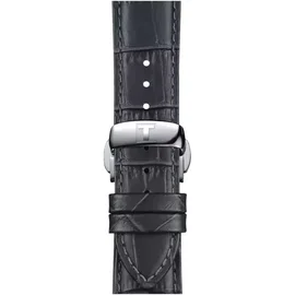 Tissot Official Grey Leather Strap Lugs 21 mm T852.045.750