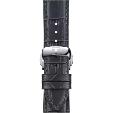 Tissot Official Grey Leather Strap Lugs 21 mm T852.045.750