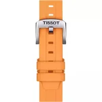 Tissot Official Orange Silicone Strap Lugs 18 mm T852.047.452