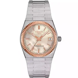 Tissot PRX Powermatic 80 35mm Steel and 18K Gold Bezel T931.207.41.111.00